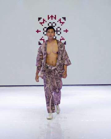 Ketut Zabeth Adjustable Art Pants